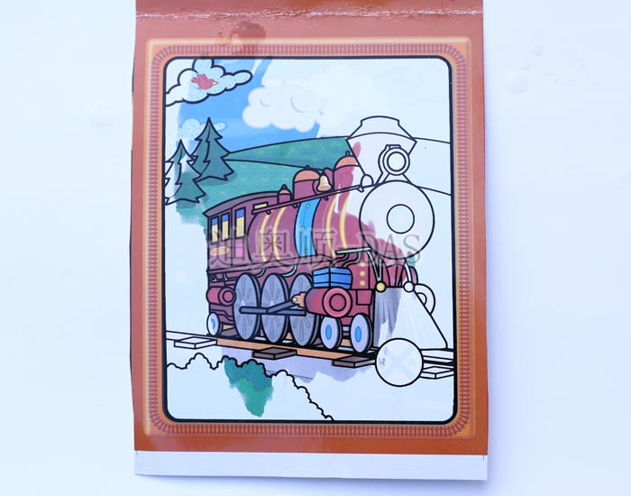 遇水变透明油墨